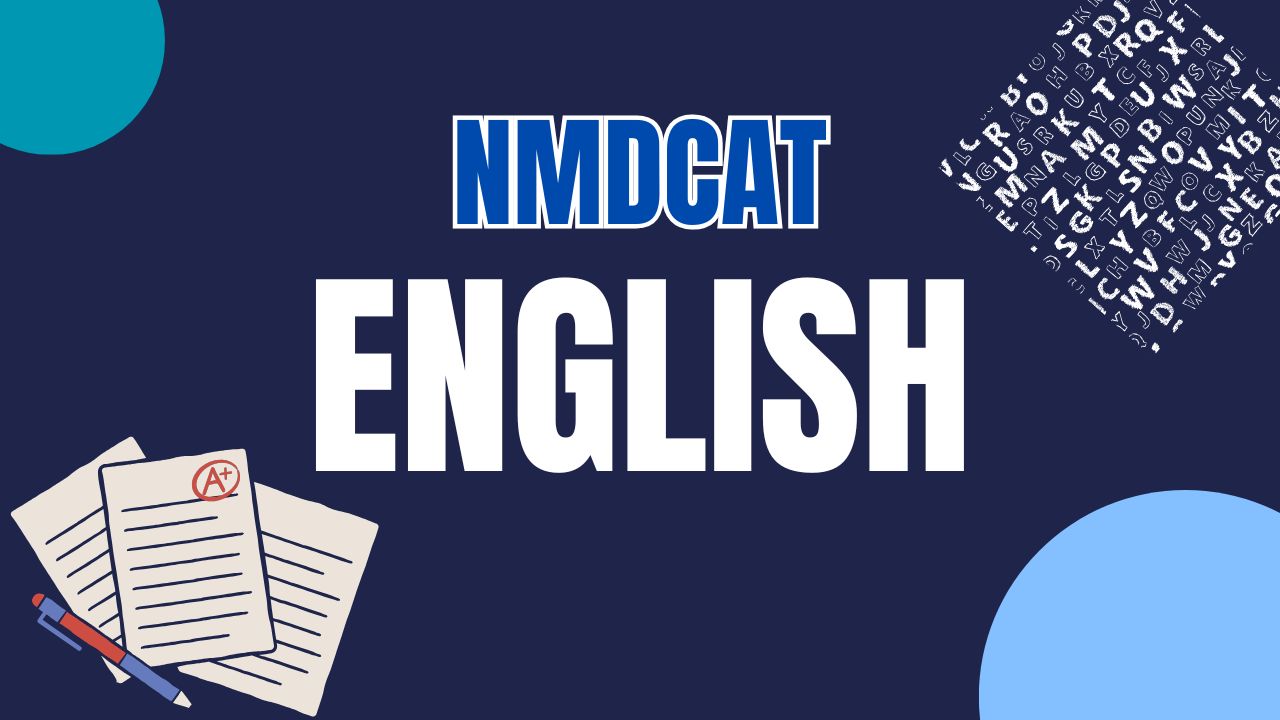 NMDCAT English 2025