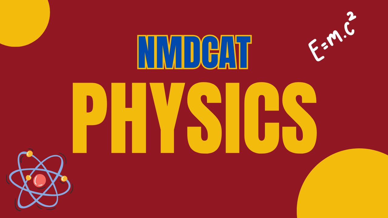 NMDCAT Physics 2025